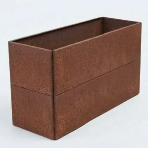 Plantekumme med skjulte hjul – med mål 120 x 40 x 50 cm