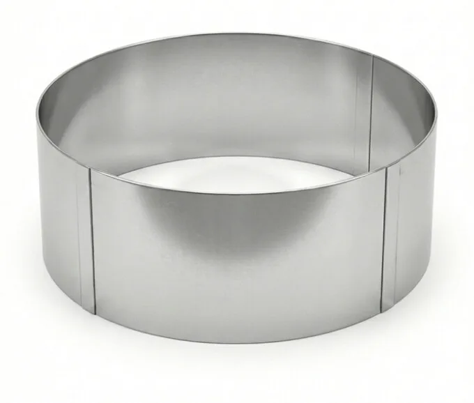 Rundt højbed galvaniseret uden sneglekant H40 cm