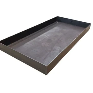 Spejlbassin 5mm corten stål, 120x60x10cm