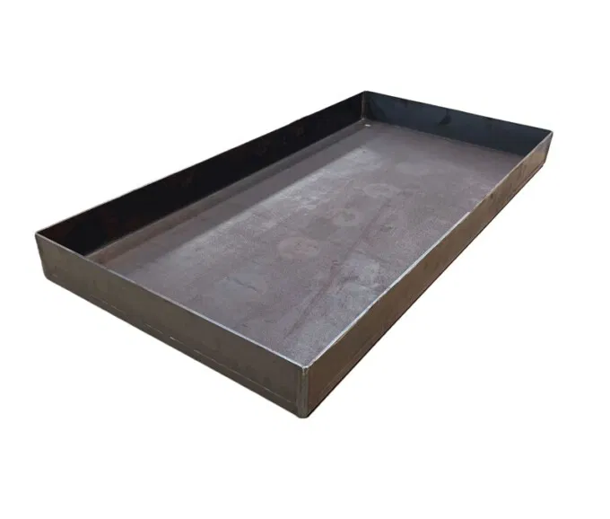 Spejlbassin 5 mm Corten stål 120x60x10cm